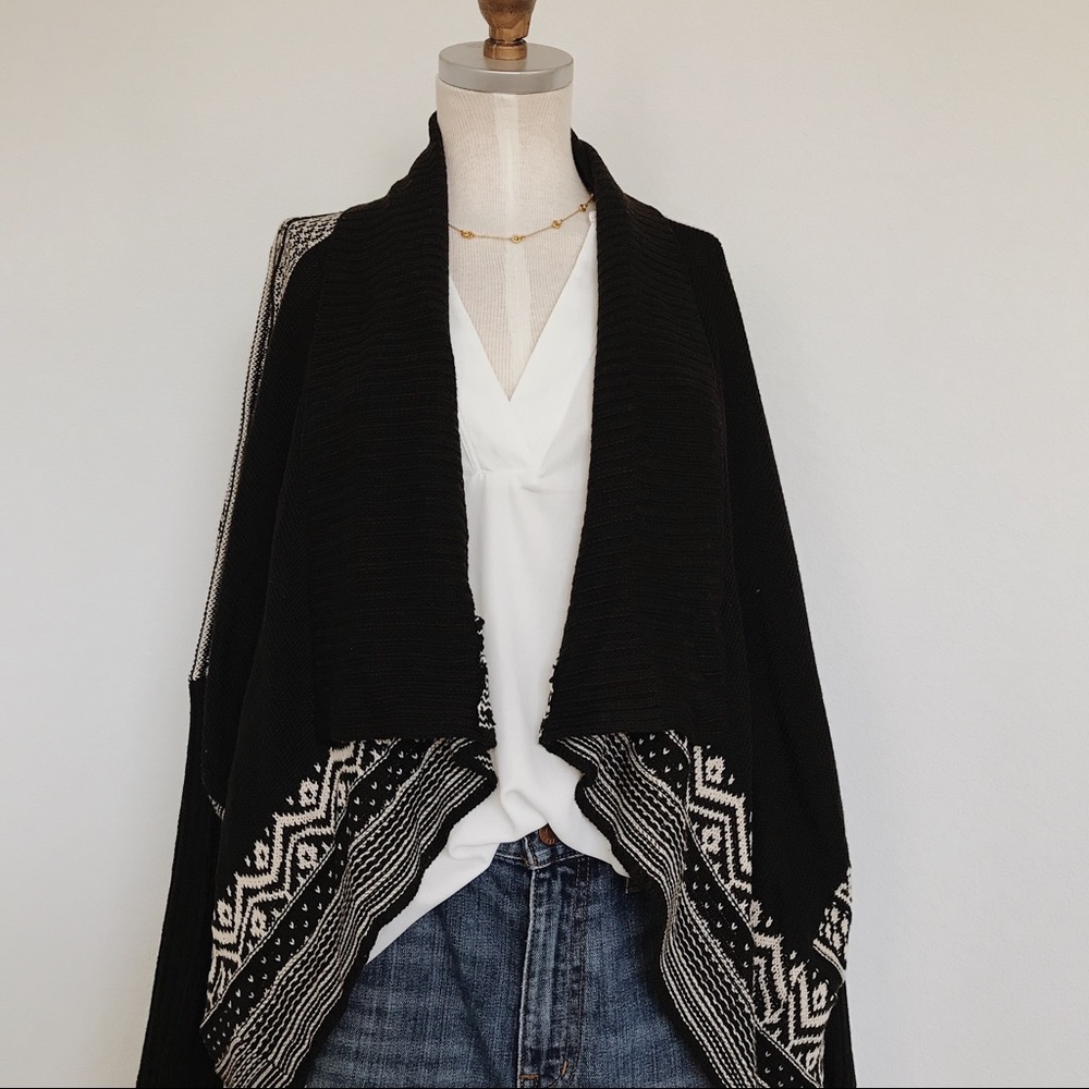 Aztec Print Cardigan